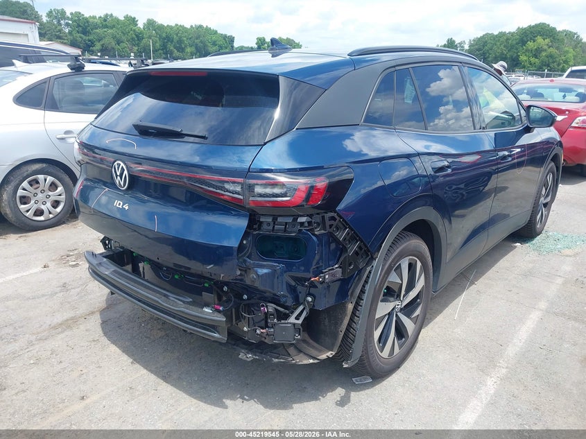 Vin: 1v2bmpe89pc054568, lot: 45717306, volkswagen id.4 standard 20234