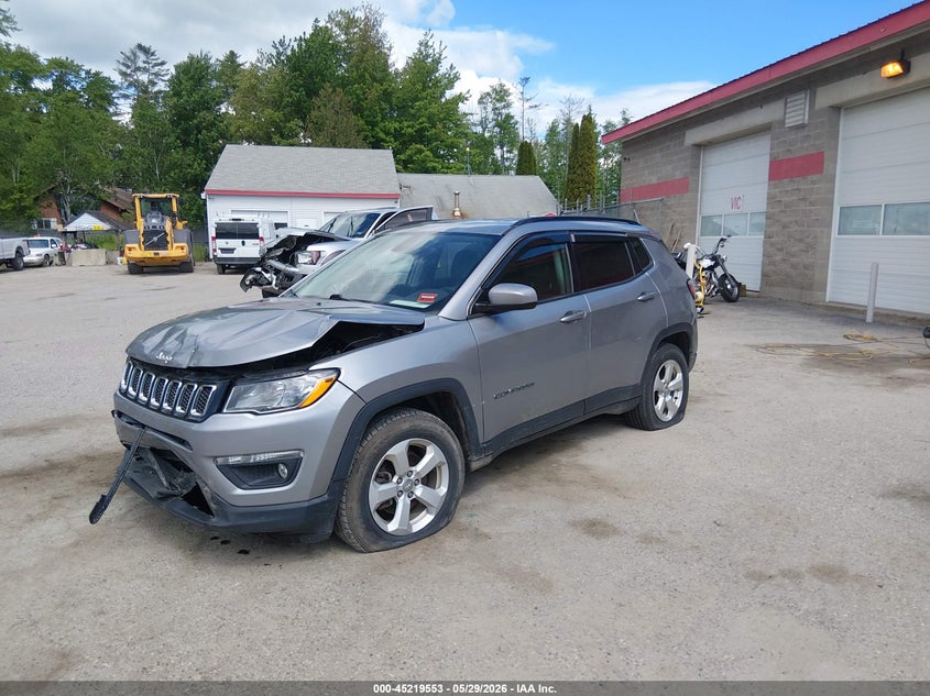 Vin: 3c4njdbb6ht665072, lot: 45717314, jeep new compass latitude 4x4 20172