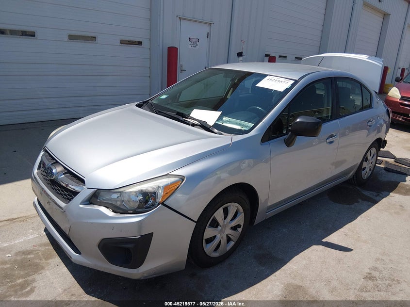 Vin: jf1gjaa68eh020273, lot: 45717338, subaru impreza 2.0i 20142