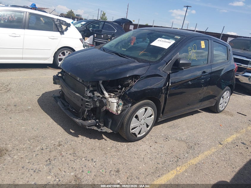 Vin: kl8cb6sa1hc744239, lot: 45717360, chevrolet spark ls cvt 20172