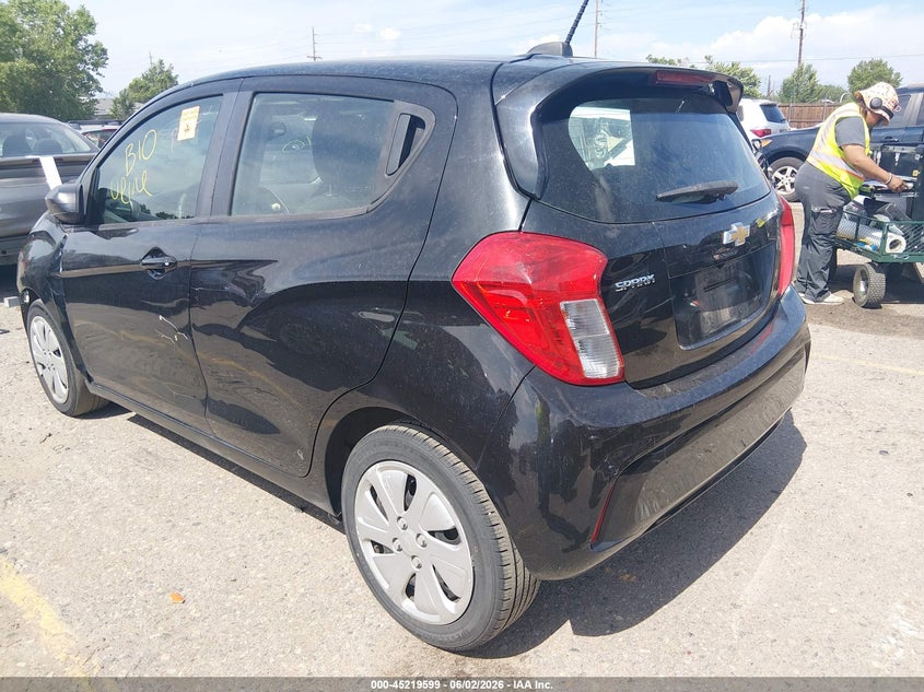 Vin: kl8cb6sa1hc744239, lot: 45717360, chevrolet spark ls cvt 20173