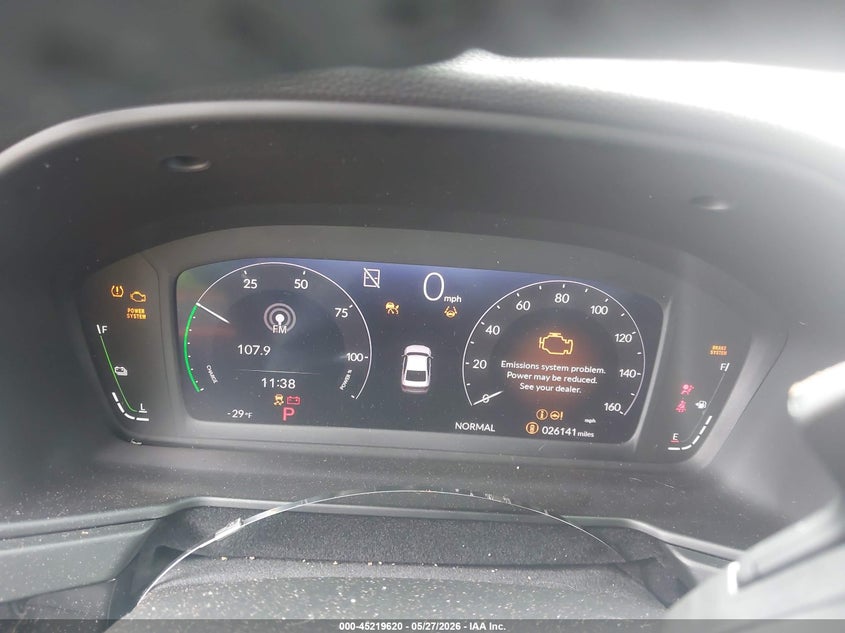 HONDA ACCORD HYBRID 2025 VIN 1HGCY2F56SA029683