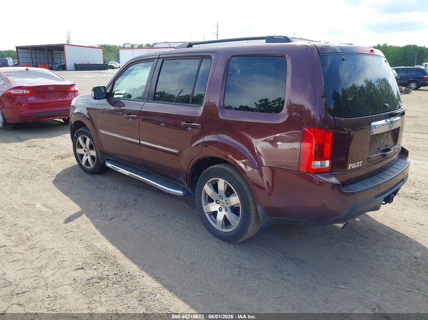Vin: 5fnyf4h9xdb041741, lot: 45717384, honda pilot touring 20133