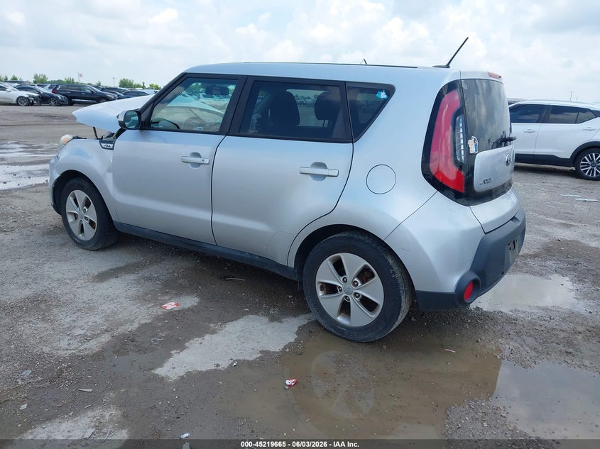 Vin: kndjn2a20f7765985, lot: 45717426, kia soul 20153