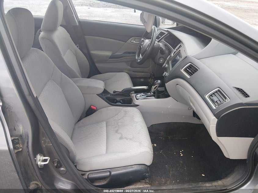 2014 HONDA CIVIC SEDAN 1.8L I-4 VVT, 143HP