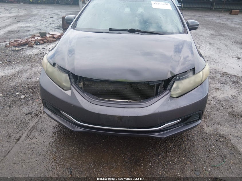 2014 HONDA CIVIC SEDAN 1.8L I-4 VVT, 143HP