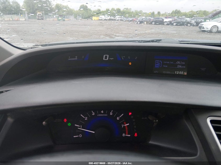2014 HONDA CIVIC SEDAN 1.8L I-4 VVT, 143HP