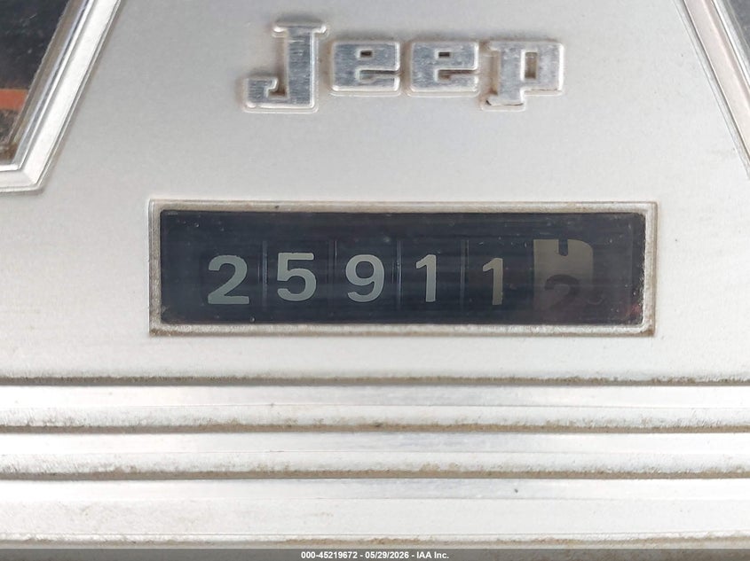 1970 Jeep Wagoneer VIN: 1414019309843 Lot: 45219672