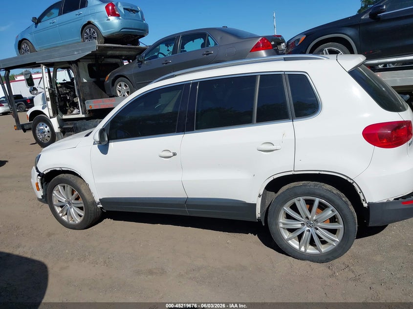 2013 Volkswagen Tiguan Se VIN: WVGAV3AX1DW563009 Lot: 45219676