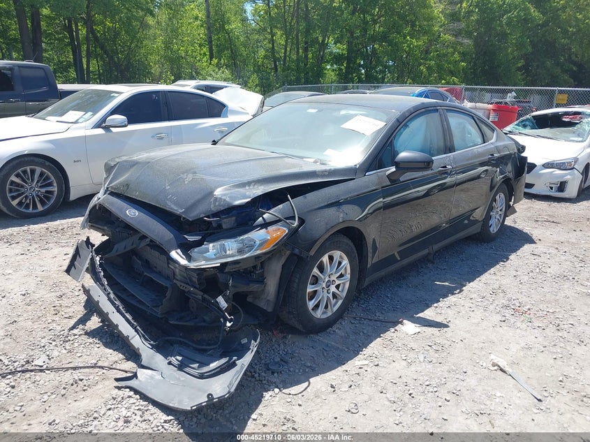 Vin: 3fa6p0g71fr282849, lot: 45717471, ford fusion s 20152