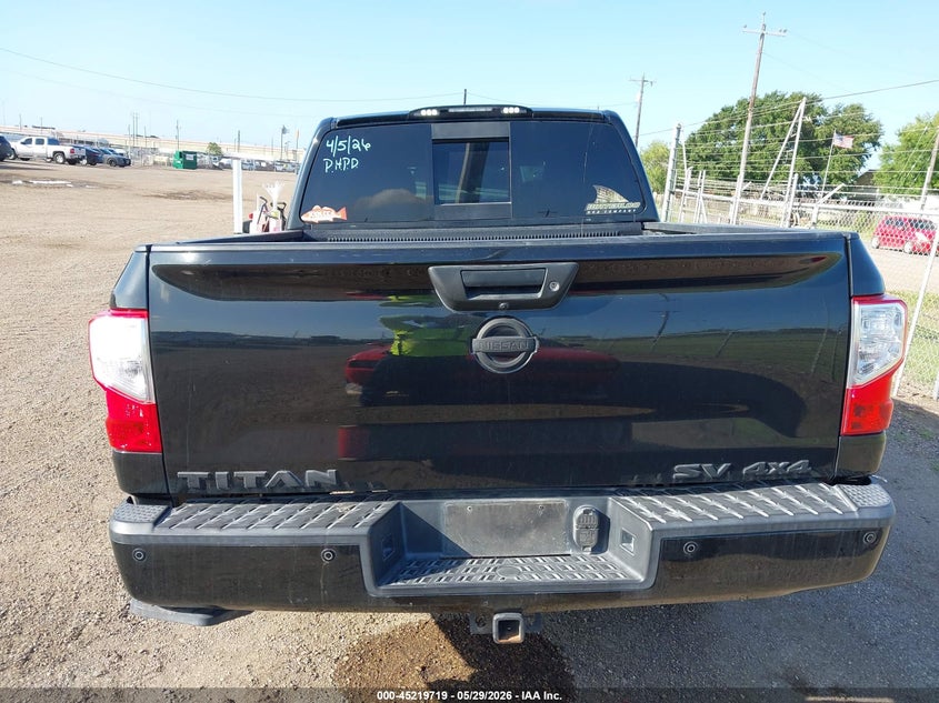2019 Nissan Titan Sv VIN: 1N6AA1E56KN533002 Lot: 45219719