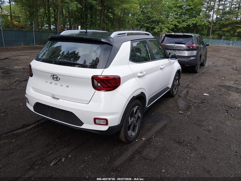 Vin: kmhrc8a30su402307, lot: 45717497, hyundai venue limited 20254