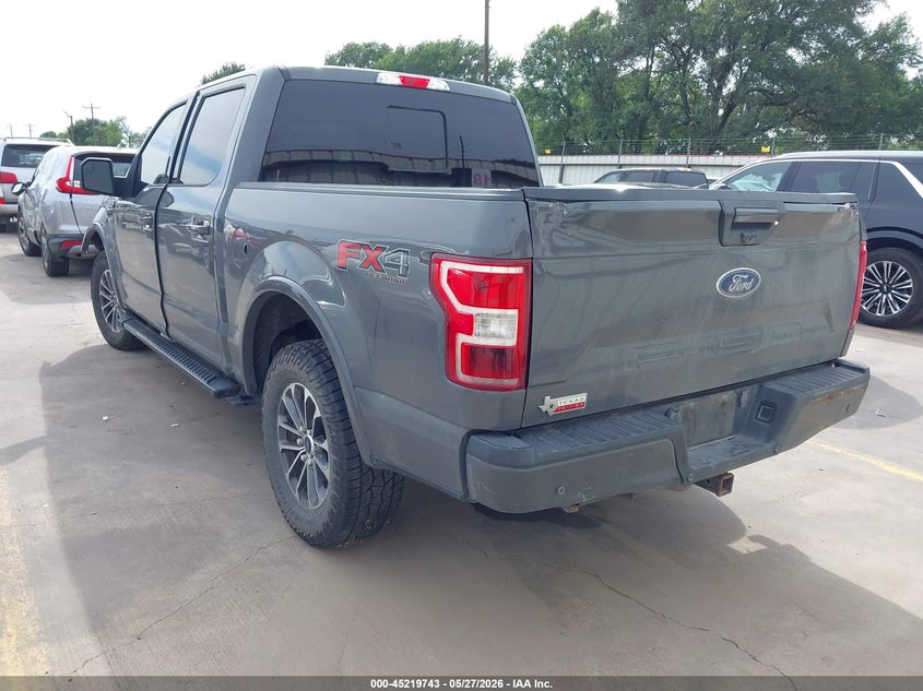 Vin: 1ftew1e59jfc88484, lot: 45717504, ford f-150 xlt 20183