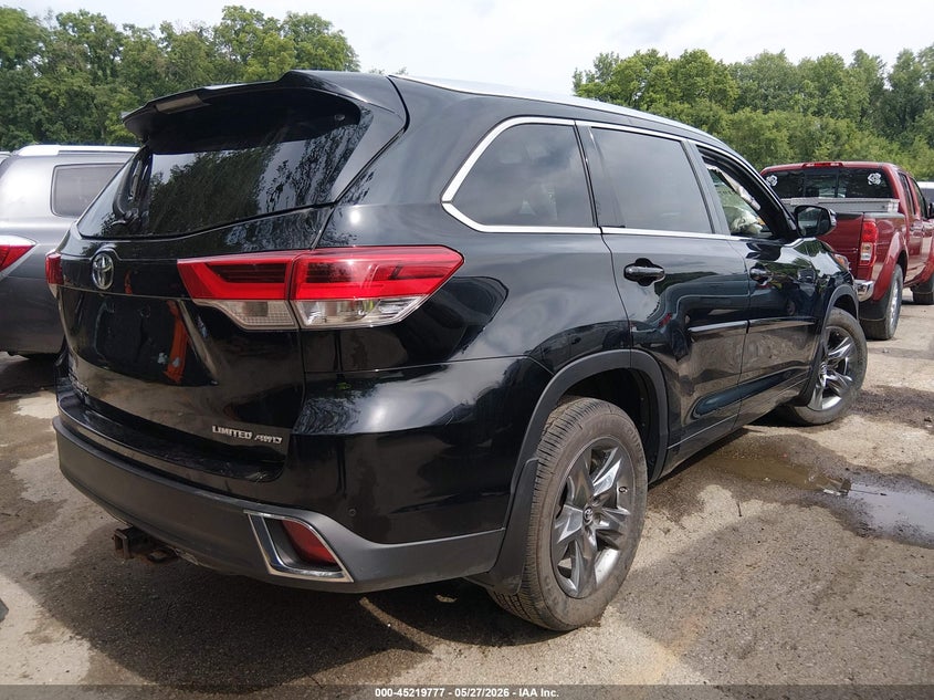 Vin: 5tddzrfh0hs447686, lot: 45717538, toyota highlander limited platinum 20174