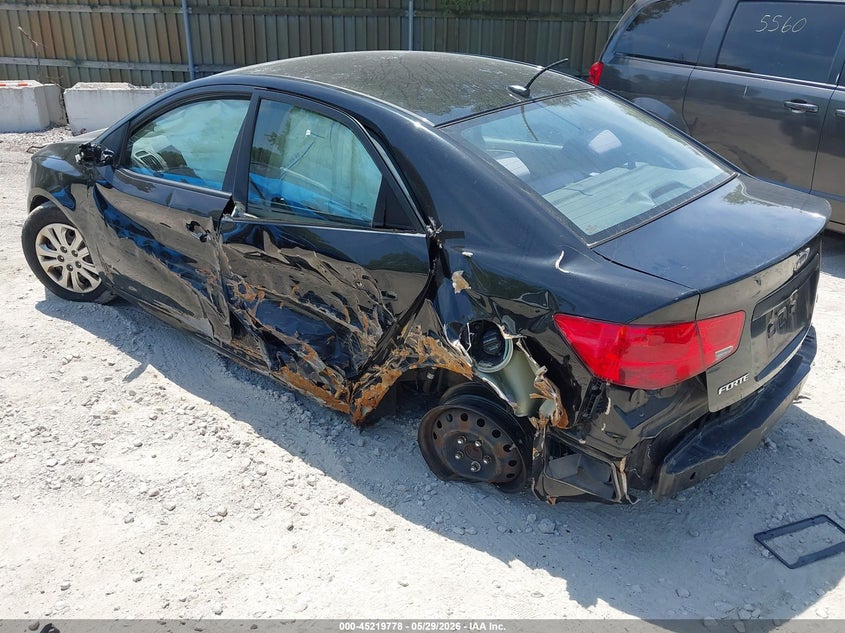 Vin: knafu4a26d5687545, lot: 45717539, kia forte ex 20133