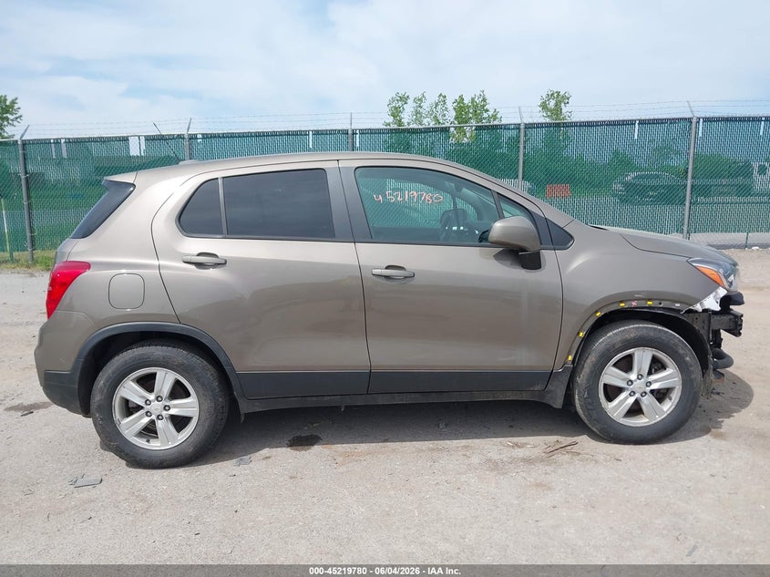 2020 Chevrolet Trax Awd Ls VIN: KL7CJNSB1LB344108 Lot: 45219780