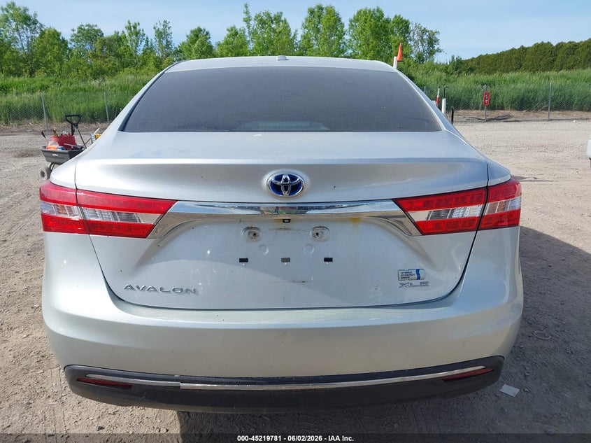 2014 Toyota Avalon Hybrid Xle Touring VIN: 4T1BD1EB3EU026732 Lot: 45219781