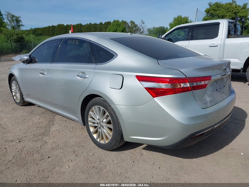 Vin: 4t1bd1eb3eu026732, lot: 45717542, toyota avalon hybrid xle touring 20143
