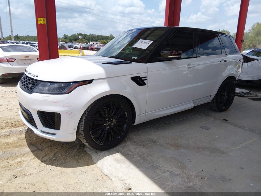 2022 LAND ROVER RANGE ROVER SPORT 5.0L V-8 DI, DOHC, V(VIN: SALWR2SE5NA207871