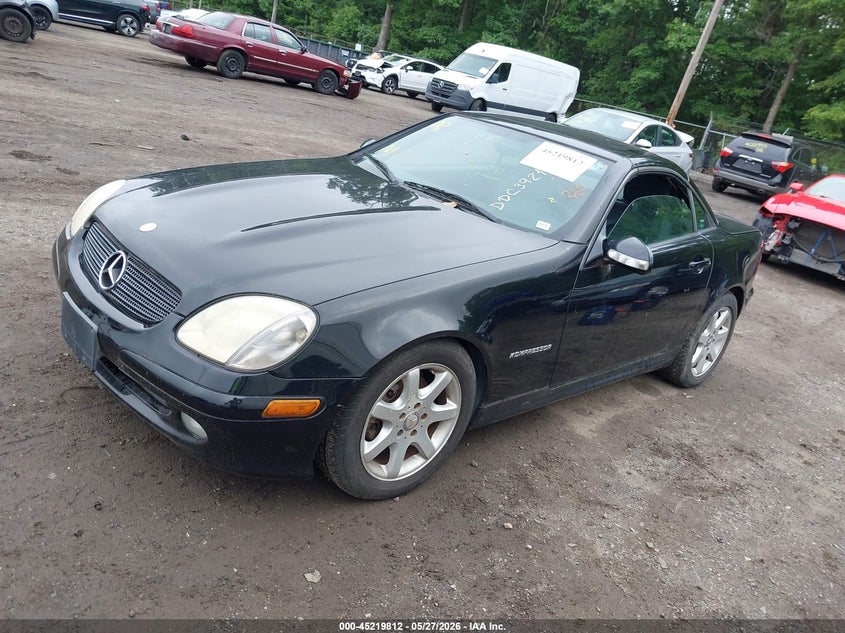 2004 Mercedes-Benz Slk 230 Kompressor WDBKK49F74F301836 photo 1