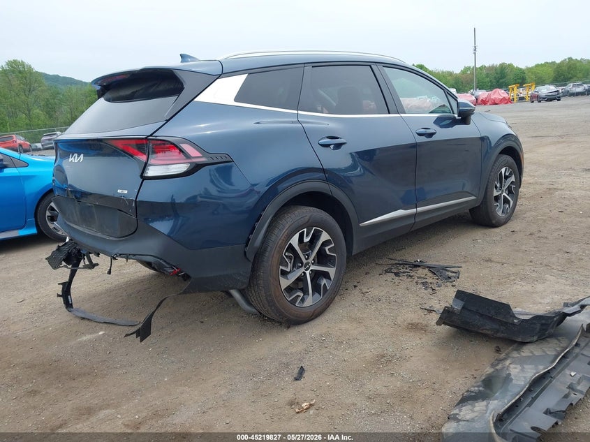 VIN KNDPVCDG3S7264378 2025 KIA SPORTAGE HYBRID EX