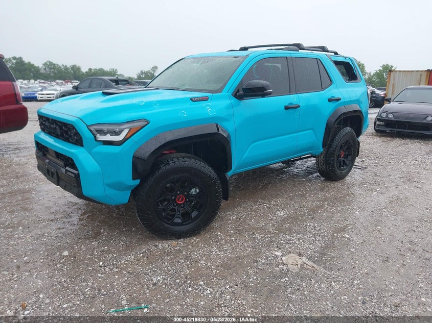 Vin: jtevb5br7t5030513, lot: 45717591, toyota 4runner hybrid trd pro 20262
