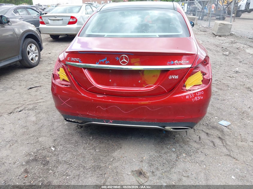2016 MERCEDES-BENZ C 300 auction photo 6