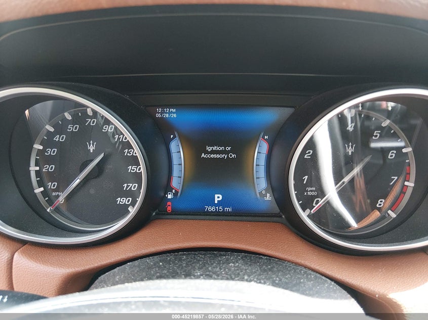 2017 Maserati Levante VIN: ZN661XUA0HX250696 Lot: 45219857