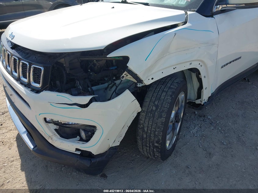 2021 Jeep Compass Limited 4X4 VIN: 3C4NJDCB7MT554958 Lot: 45219913