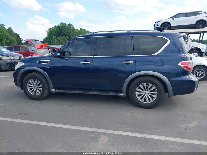 2017 Nissan Armada Sv VIN: JN8AY2ND0H9008485 Lot: 45219914