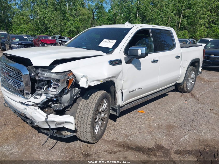 Vin: 3gtu9fet4lg320290, lot: 45717689, gmc sierra 1500 4wd  short box denali 20202