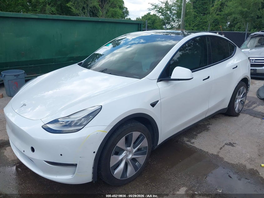 2021 TESLA MODEL Y auction photo 2
