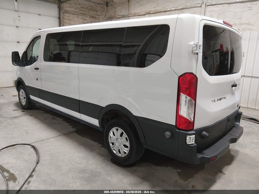 Vin: 1fbzx2zm3fkb28013, lot: 45717733, ford transit-350 xlt 20153