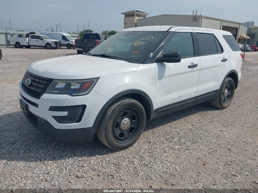 Vin: 1fm5k8ar2kgb55487, lot: 45717748, ford police interceptor utility 20192
