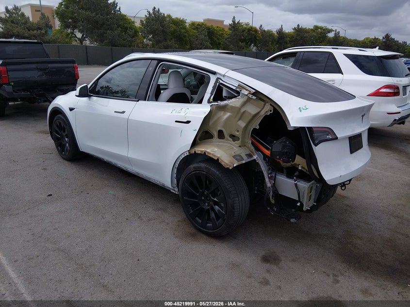 Vin: 5yjygdee6lf055777, lot: 45717752, tesla model y long range dual motor all-wheel drive 20203