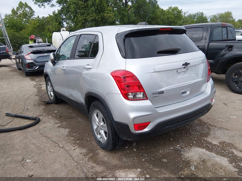 2020 CHEVROLET TRAX auction photo 3