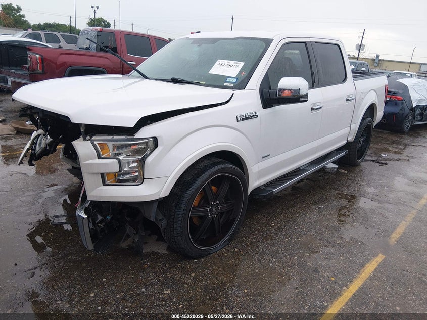 2016 Ford F-150 Lariat 1FTEW1CPXGKD85648 photo 1