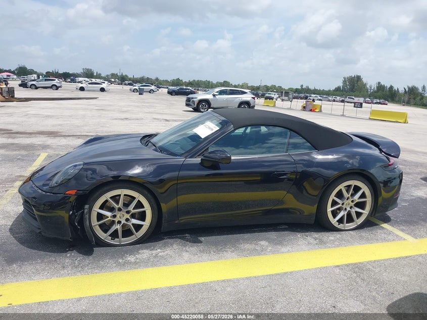 2025 Porsche 911 Carrera Cabriolet/Carrera T Cabriolet VIN: WP0CA2A97SS236199 Lot: 45220058