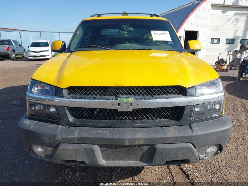 2003 Chevrolet Avalanche 1500 VIN: 3GNEK13T73G265842 Lot: 45220075