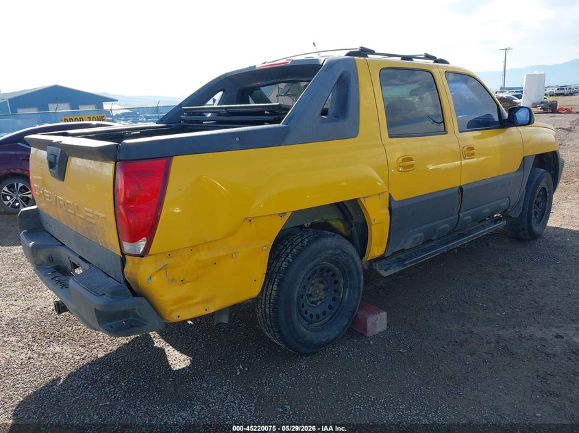 2003 Chevrolet Avalanche 1500 VIN: 3GNEK13T73G265842 Lot: 45220075