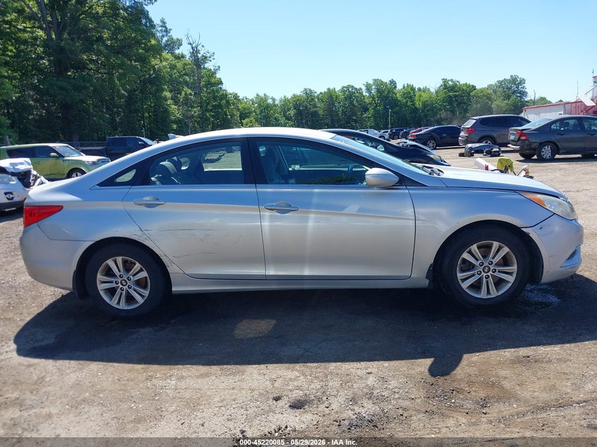 2012 Hyundai Sonata 2.4 Gls silver Lot 111045220085 Vin 5NPEB4AC2CH358594