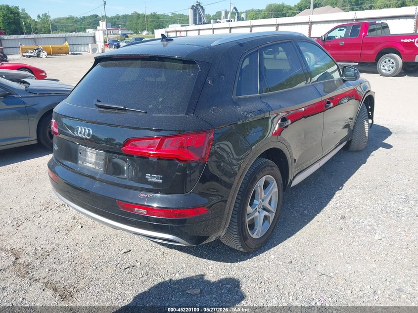 Vin: wa1anafy4j2216734, lot: 45717861, audi q5 2.0t premium/2.0t tech premium 20184