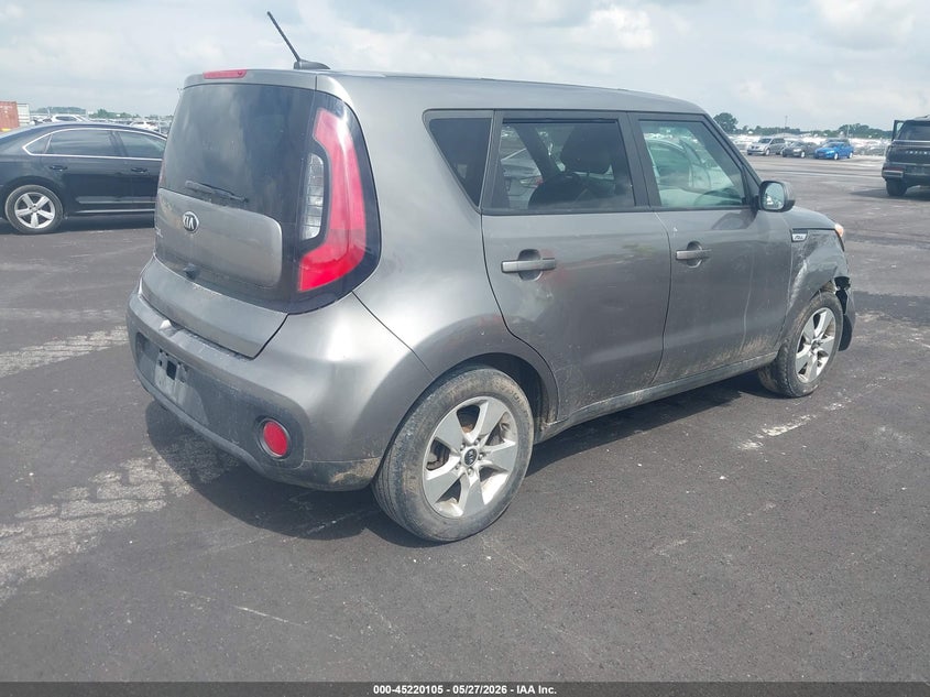 Vin: kndjn2a28j7567471, lot: 45717866, kia soul 20184