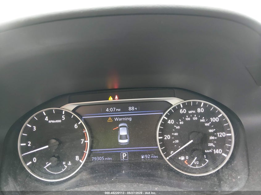 2020 NISSAN ALTIMA auction photo 7