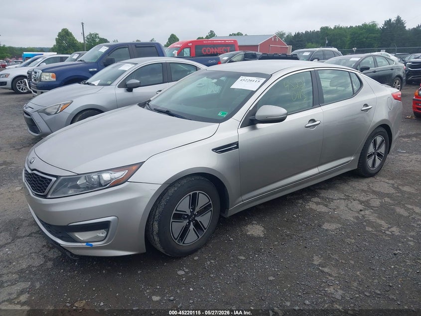 2012 Kia Optima Hybrid Ex KNAGM4AD8C5032257 photo 1