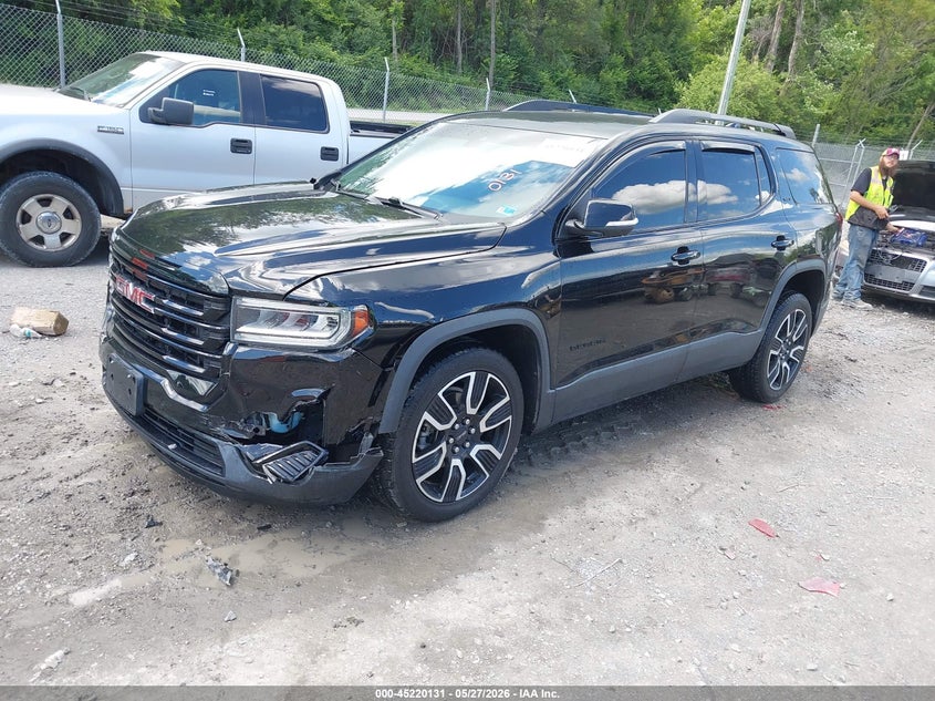 Vin: 1gkknuls9mz152685, lot: 45717892, gmc acadia awd slt 20212