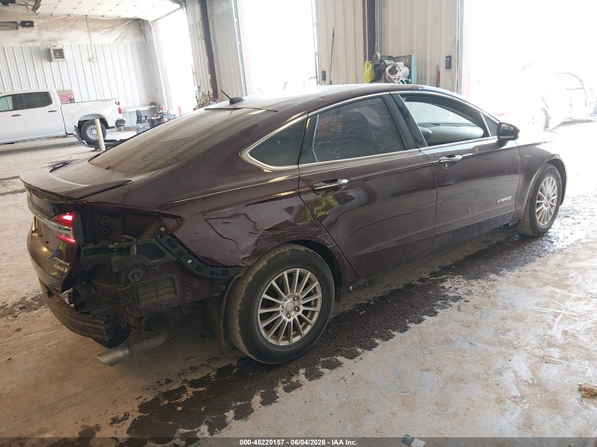 Vin: 3fa6p0ru2jr215589, lot: 45717918, ford fusion hybrid titanium 20184