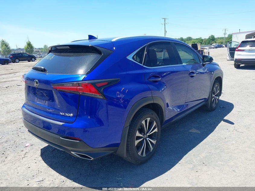 Vin: jtjbarbz1j2158985, lot: 45717929, lexus nx 300 20184