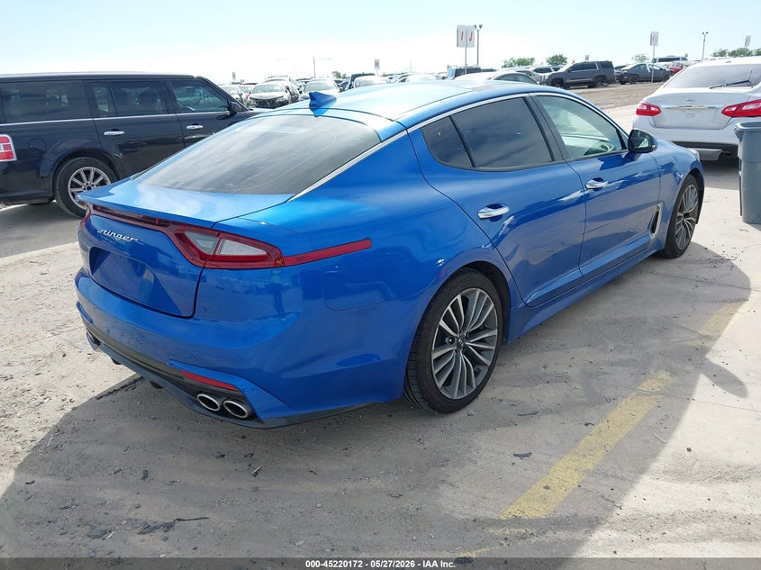 Vin: knae25la6k6047645, lot: 45717933, kia stinger premium 20194