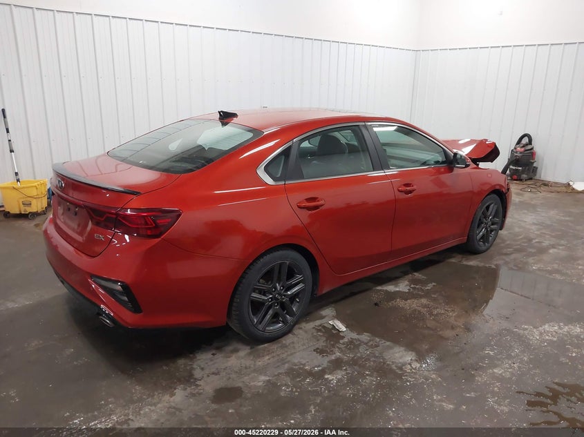 Vin: 3kpf54ad8ke069064, lot: 45717990, kia forte ex 20194